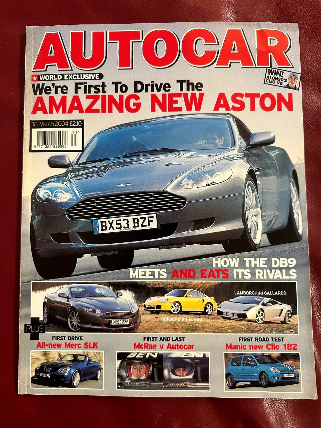 Autocar 16 March 2004 period cover