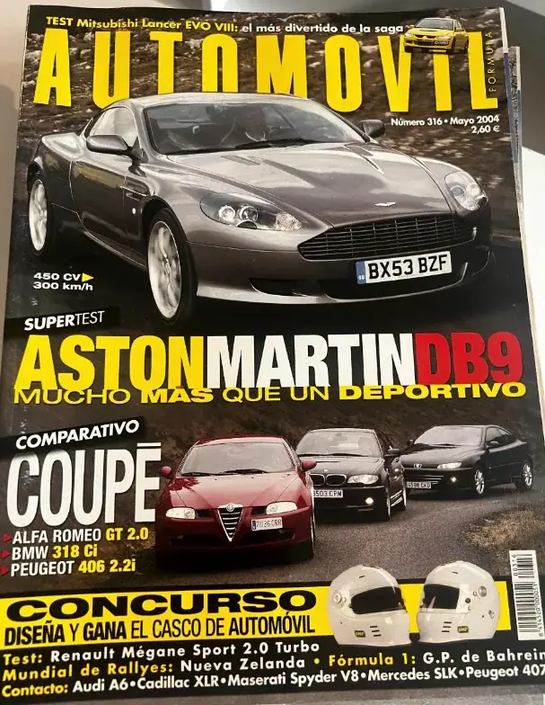Automóvil issue 316 May 2004 cover